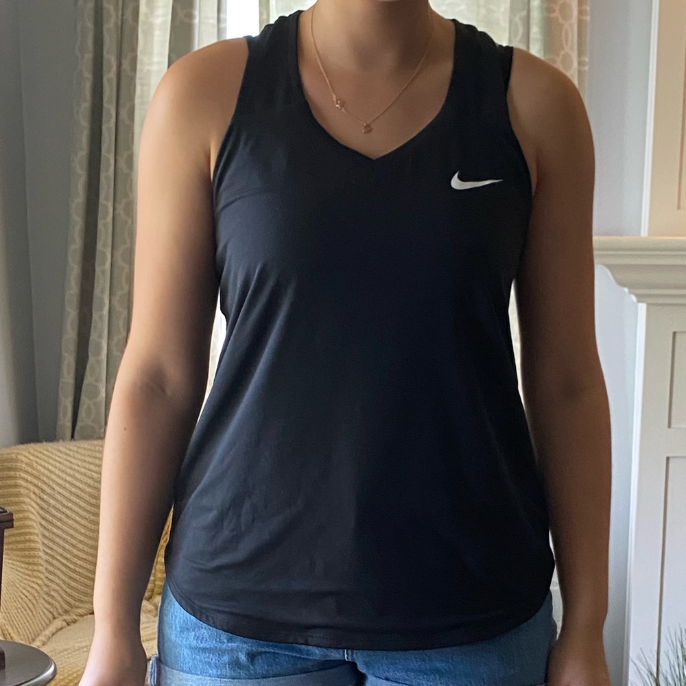 Women’s Black Nike Tank Top